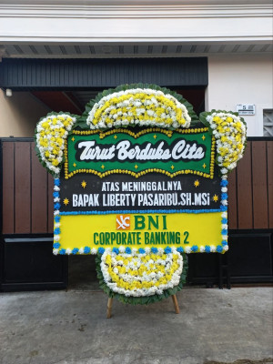 Papan Bunga Duka di Sangatta Selatan