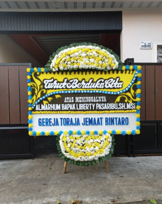 Papan Bunga Duka di Sangatta Selatan