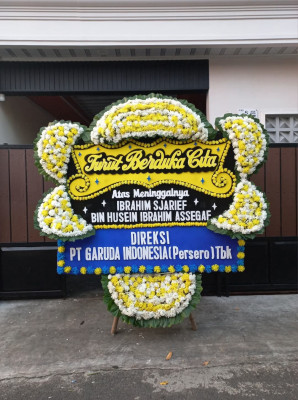 Papan Bunga Duka di Sangatta Selatan