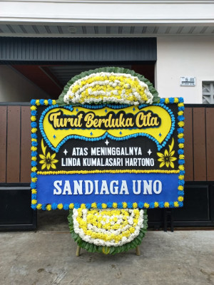 Papan Bunga Duka di Sangatta Selatan