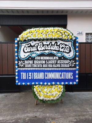 Papan Bunga Duka di Sangatta Selatan